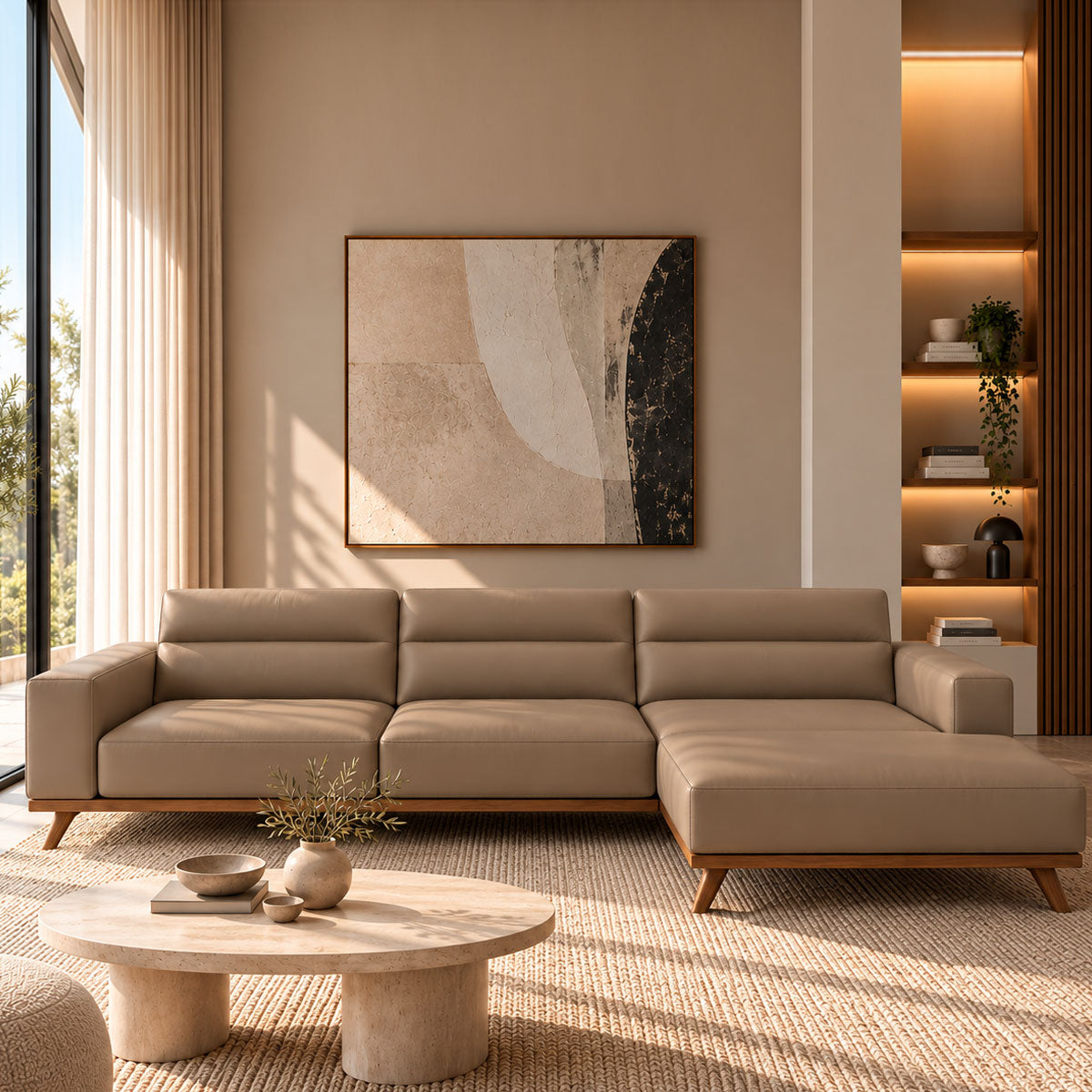 ЪГЛОВ ДИВАН NATUZZI EDITIONS ADRENALINA КОЖА SOFT 15 LE MANS 15C4