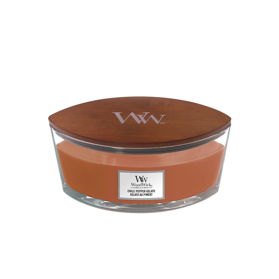 СВЕЩ WOOD WICK CHILLI PEPPER GELATO ЕЛИПСА