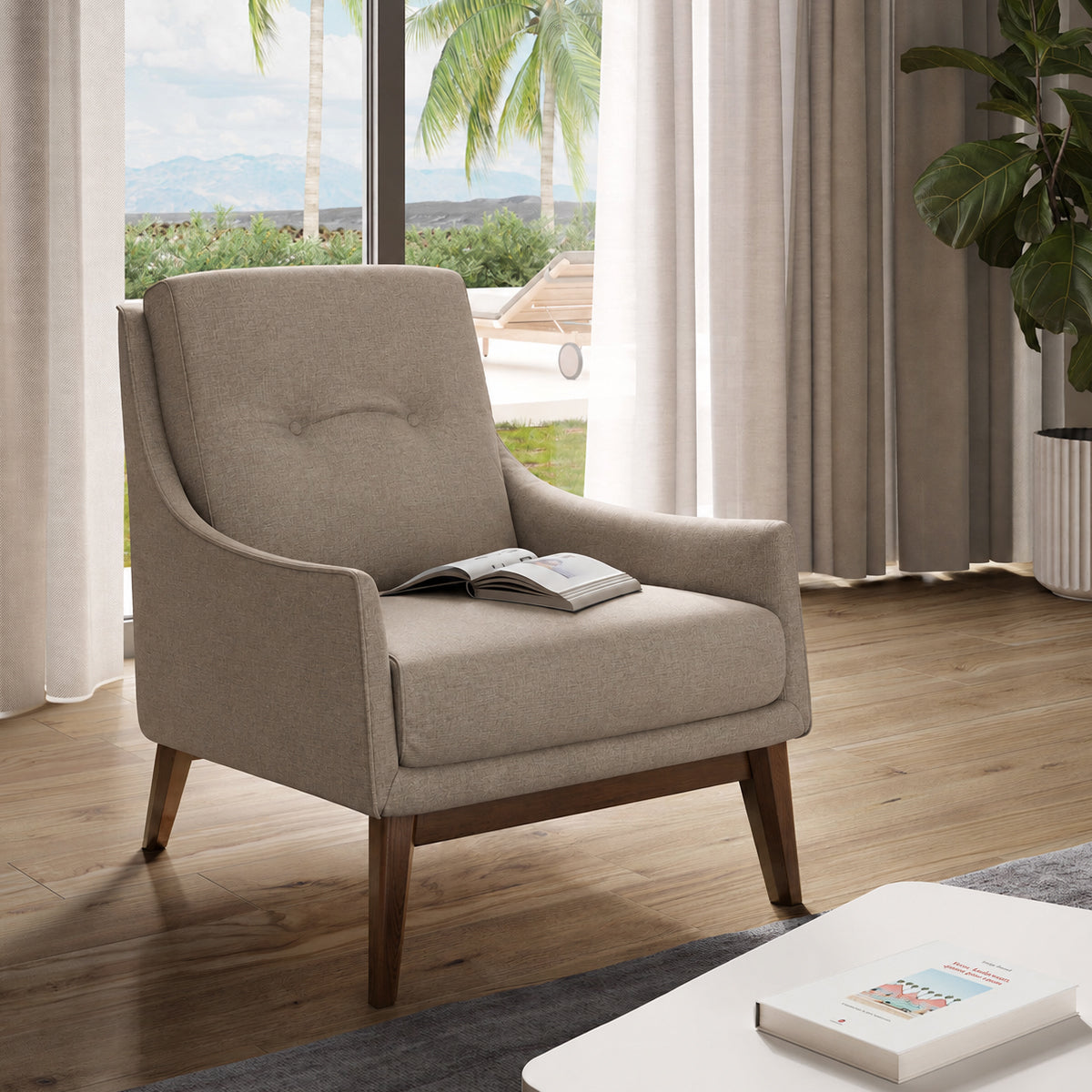КРЕСЛО NATUZZI EDITIONS AMICIZIA C011 ТЕКСТИЛ 78 ITACA 78019201