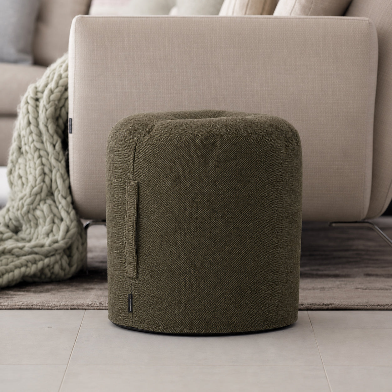 ТАБУРЕТКА FURNINOVA BONBON TRAPANI OLIVE d43 СМ