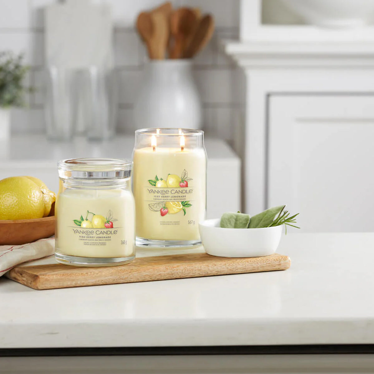 СВЕЩ YANKEE CANDLE SIGNATURE ICED BERRY LEMONADE