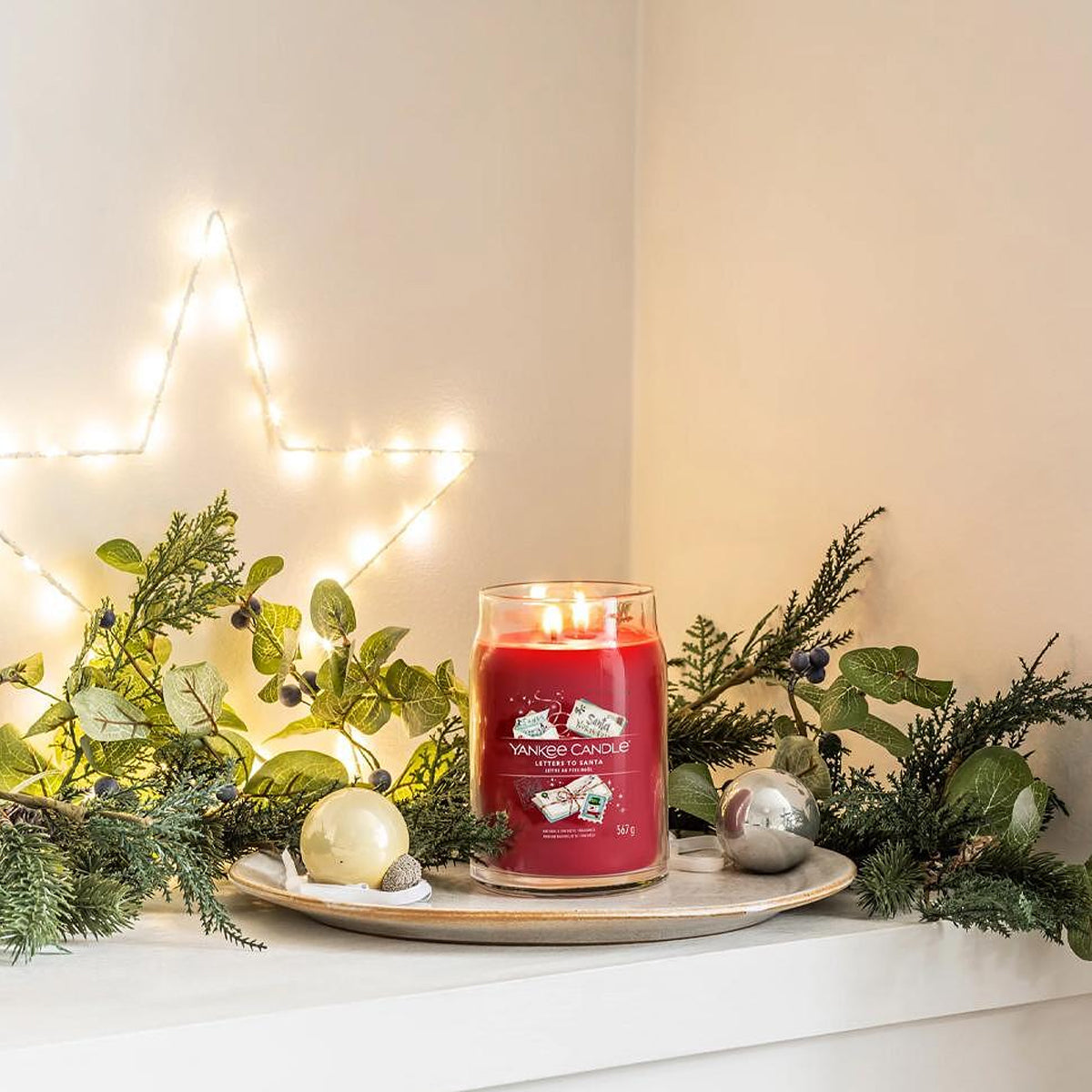 СВЕЩ YANKEE CANDLE SIGNATURE LETTERS TO SANTA