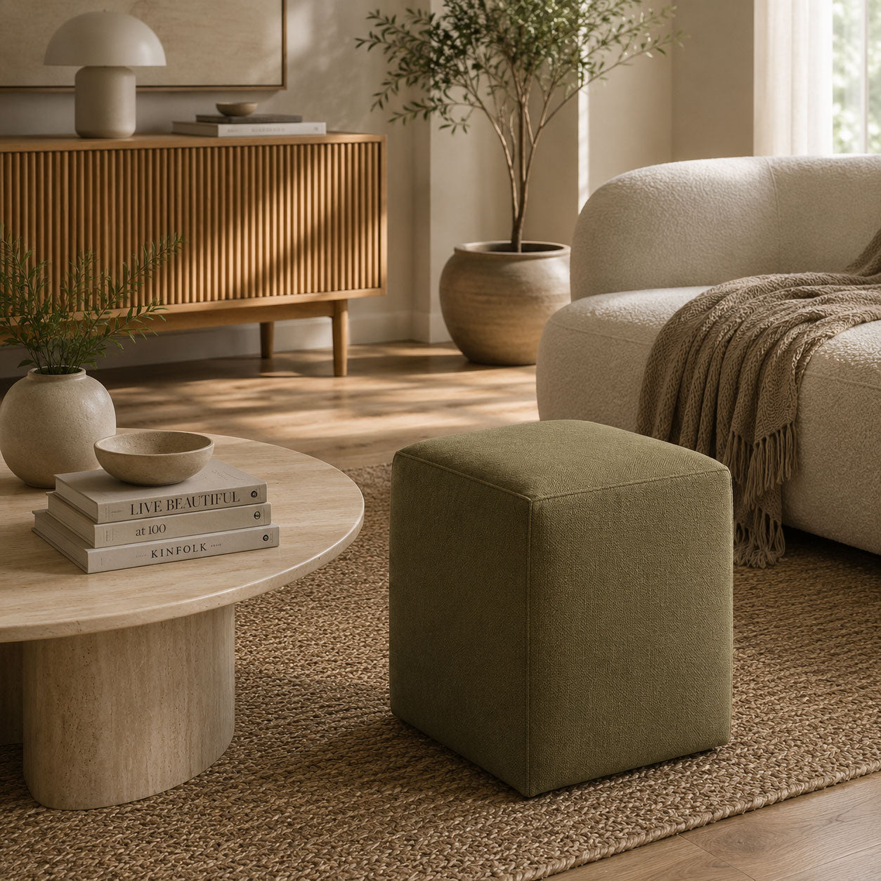 NATUZZI EDITIONS ТАБУРЕТКА GAIA 615 39/39/43 78 TERME 78018404