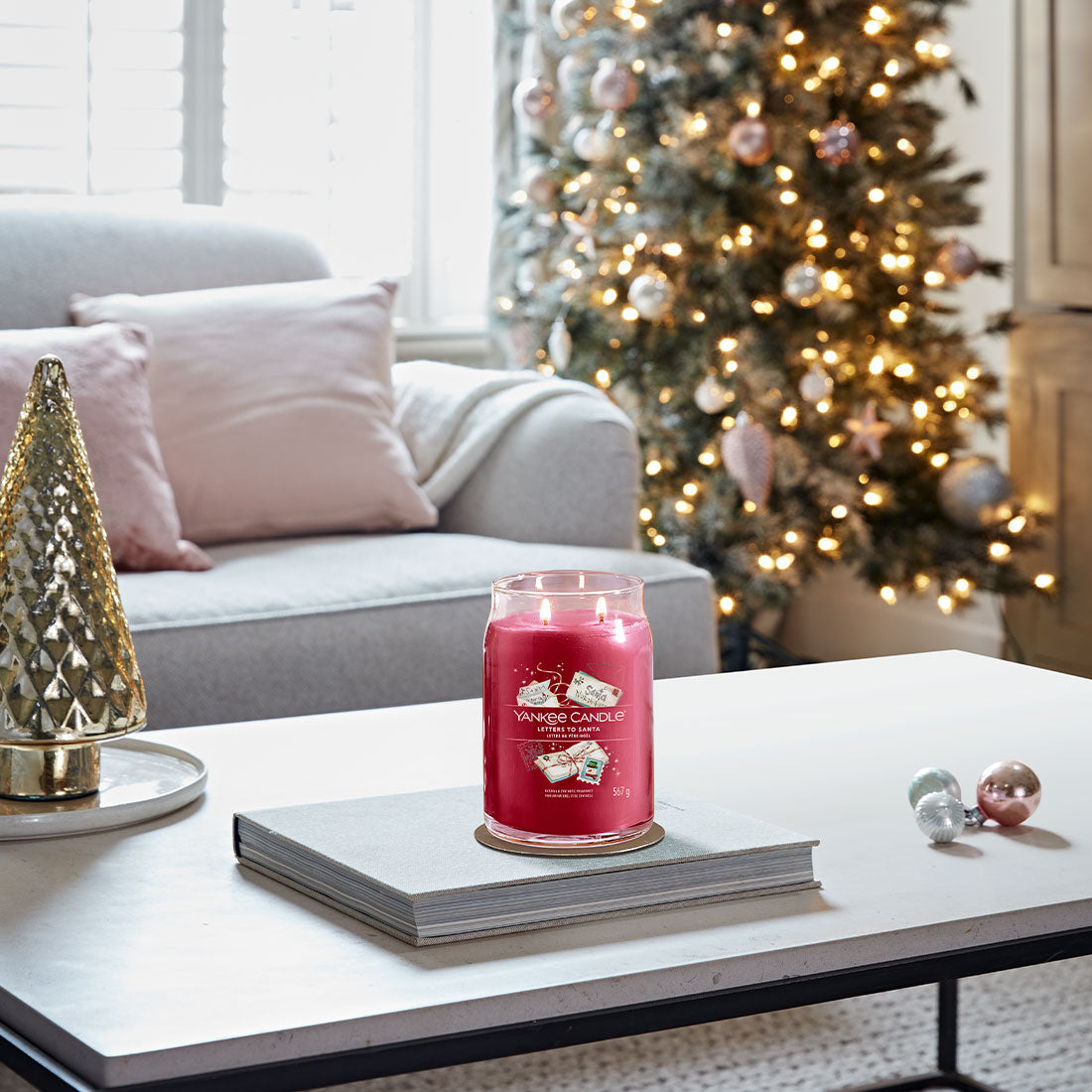СВЕЩ YANKEE CANDLE SIGNATURE LETTERS TO SANTA