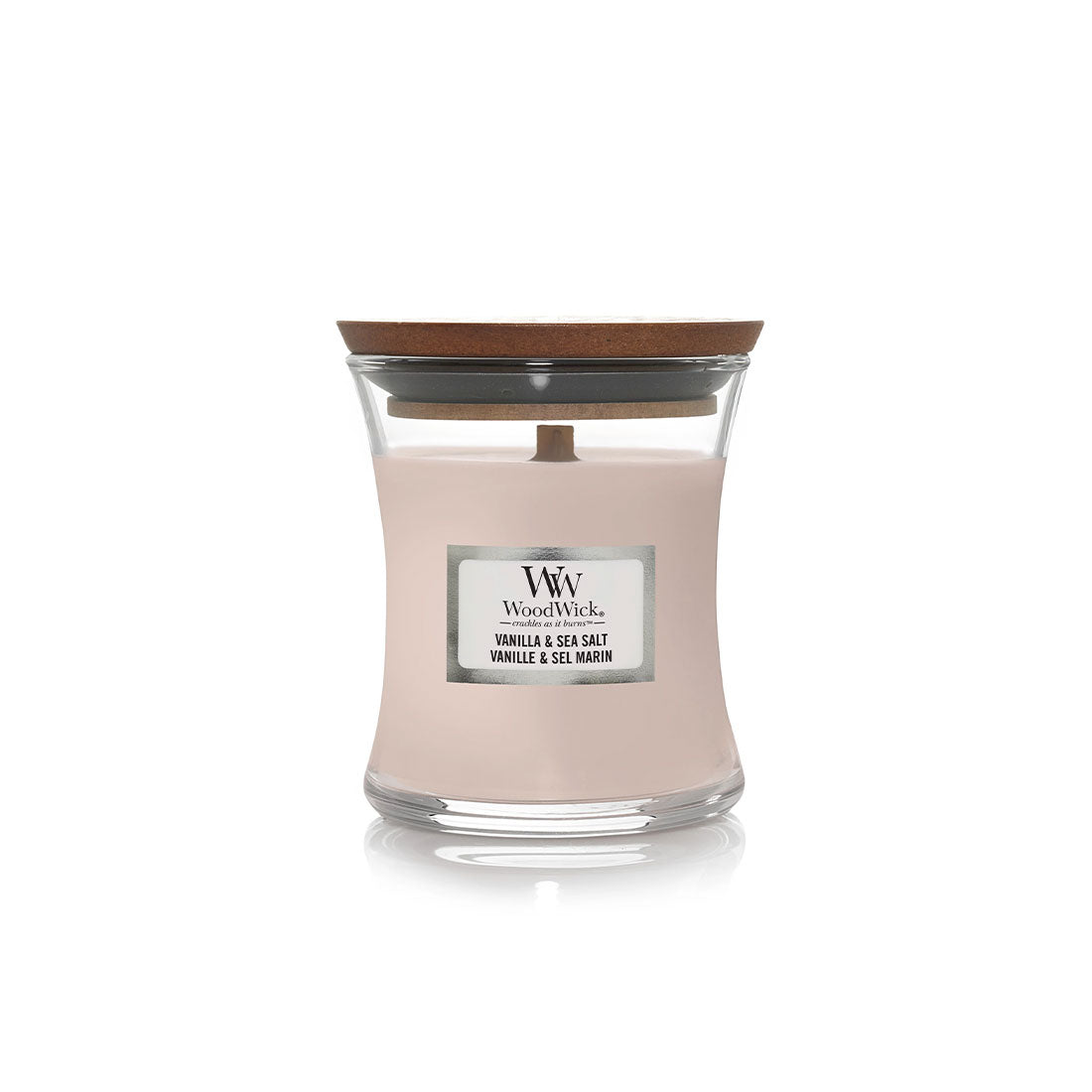 СВЕЩ WOOD WICK SEA SALT VANILLA