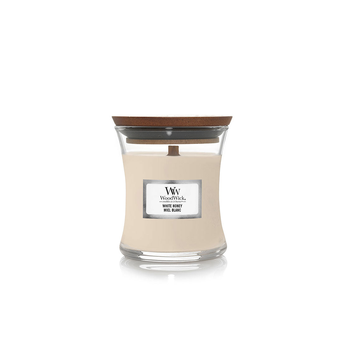 СВЕЩ WOOD WICK WHITE HONEY
