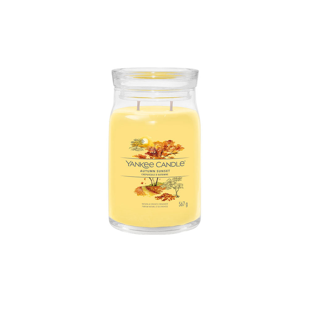 СВЕЩ YANKEE CANDLE SIGNATURE AUTUMN SUNSET
