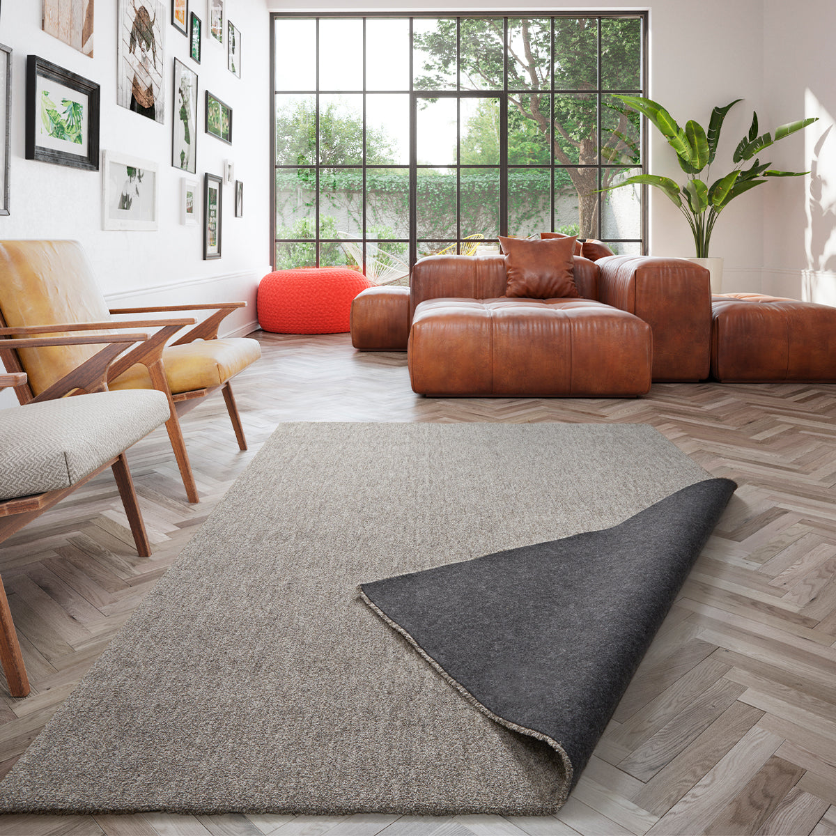КИЛИМ BALTA FEEL LIGHT GREY MIX