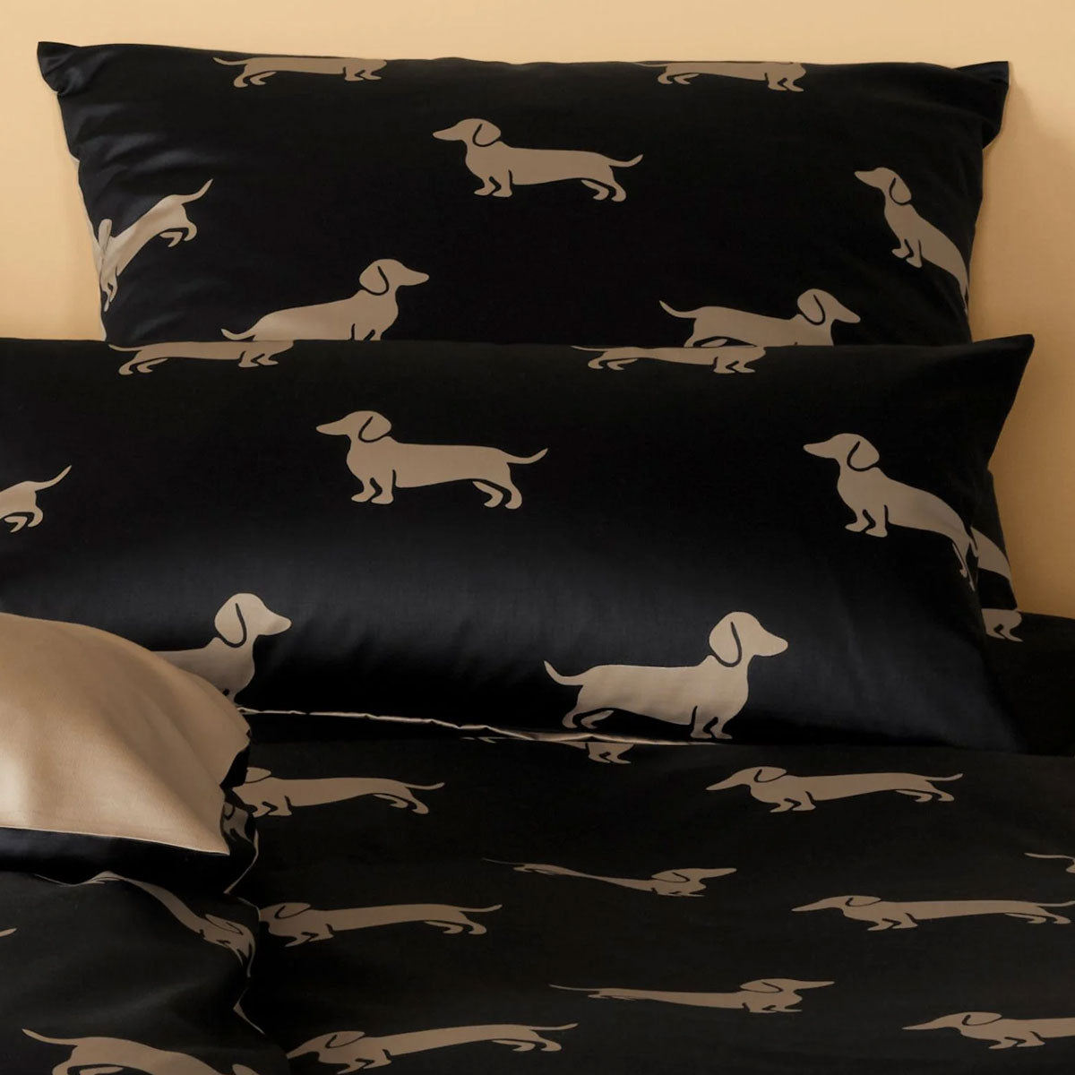 СПАЛЕН КОМПЛЕКТ ELEGANTE DOGS BLACK BEIGE 24540/09