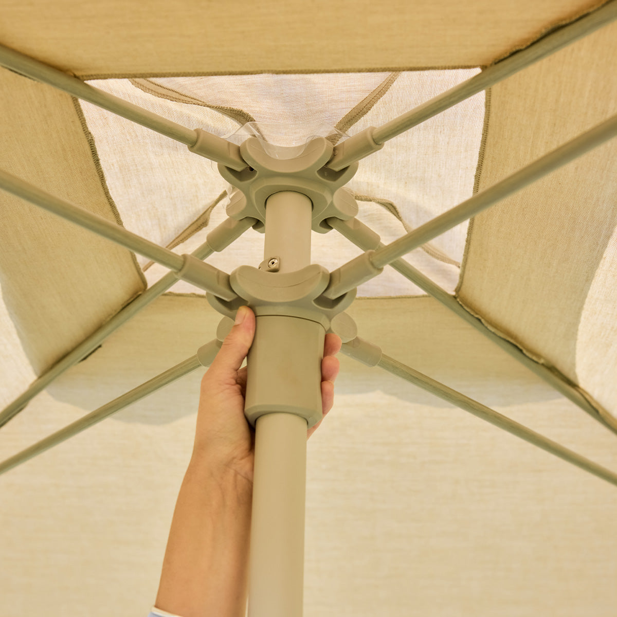 ГРАДИНСКИ ЧАДЪР JARDINICO JUNO LINEN LATTE