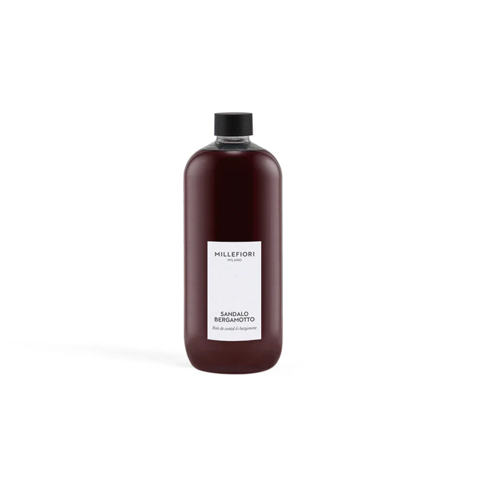 ПЪЛНИТЕЛ ЗА ДИФУЗЕР MILLEFIORI MILANO NEW-SANDALO BERGAMOTTO 500 ML