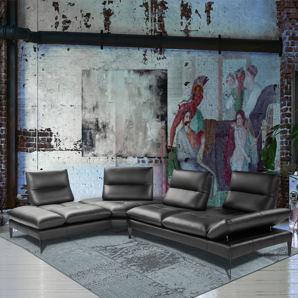 КОЖЕН ДИВАН NICOLETTI MONNALISA