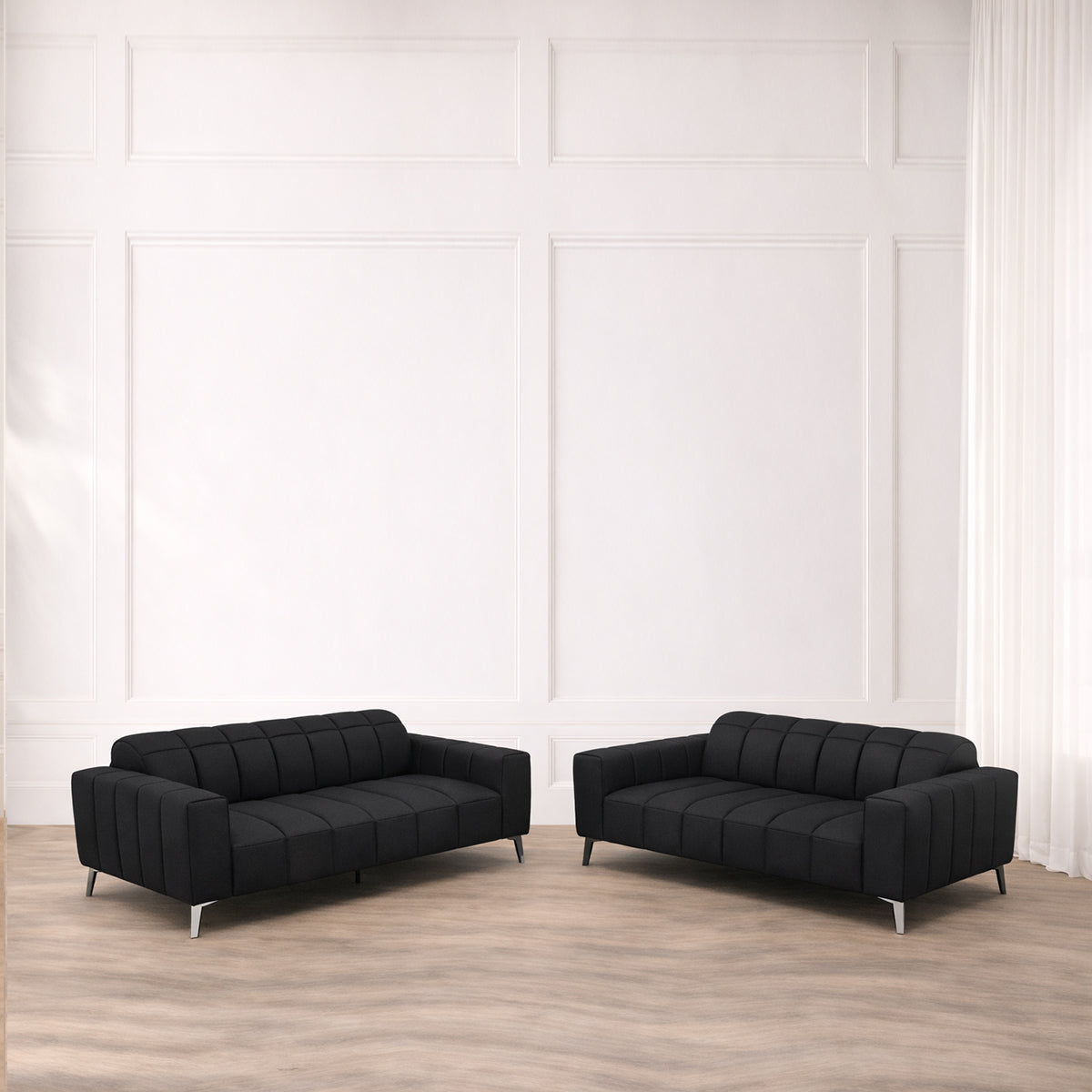 ДВУМЕСТЕН И ТРИМЕСТЕН ДИВАН NATUZZI EDITIONS PORTENTO ТЕКСТИЛ