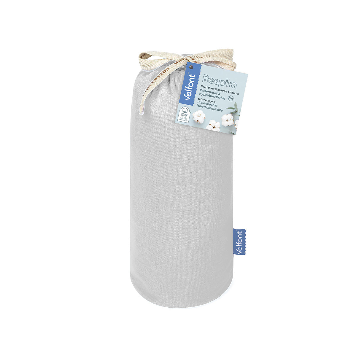 ПРОТЕКТОР ЗА МАТРАК VELFONT RESPIRA GREY