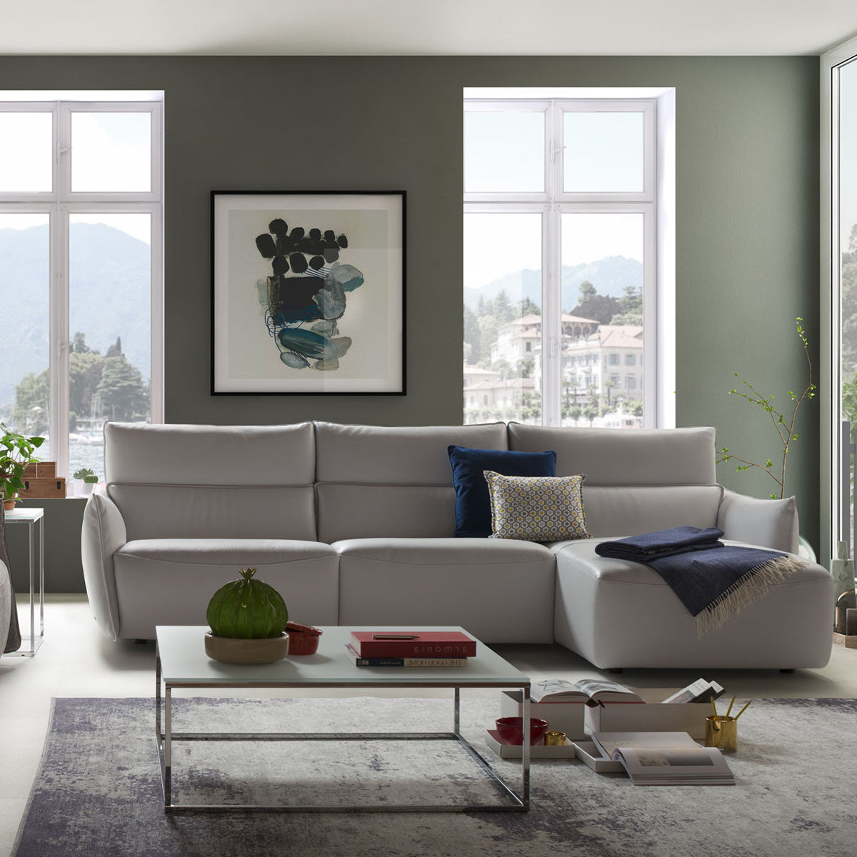 КОЖЕН ДИВАН NATUZZI EDITIONS STUPORE