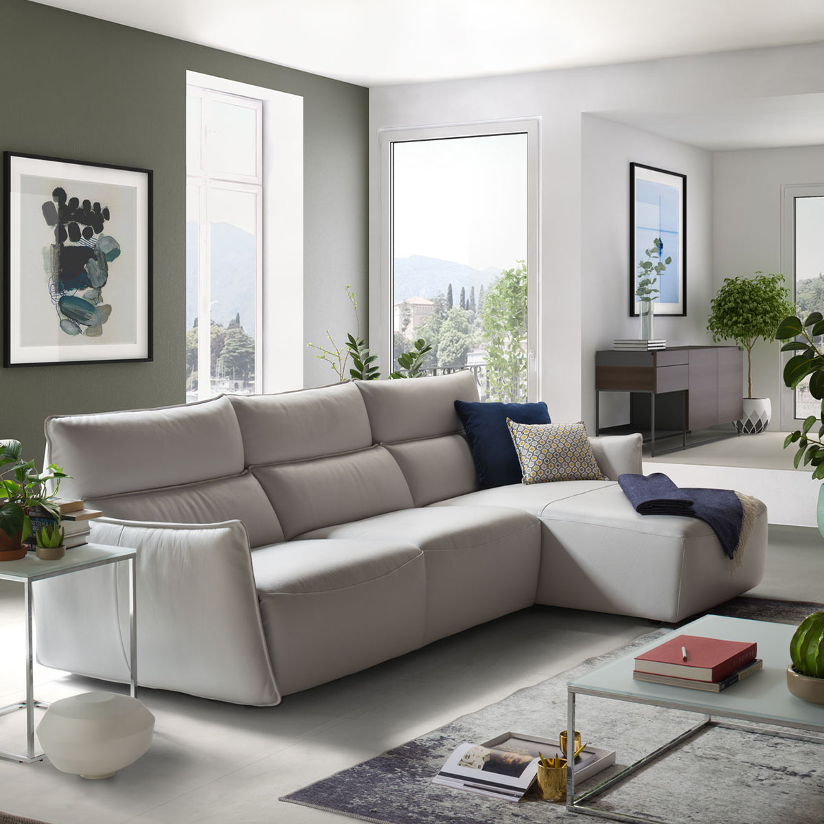 КОЖЕН ДИВАН NATUZZI EDITIONS STUPORE