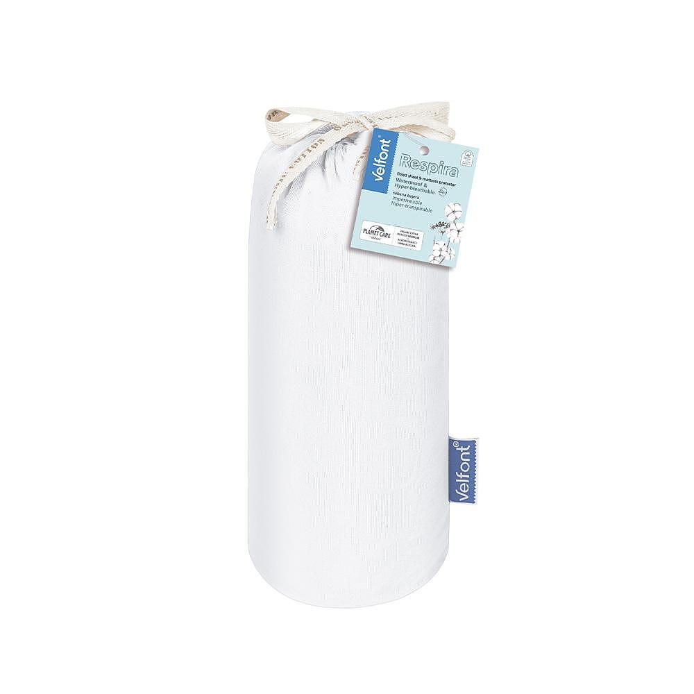 БЕБЕШКИ ПРОТЕКТОР ЗА МАТРАК VELFONT RESPIRA WHITE