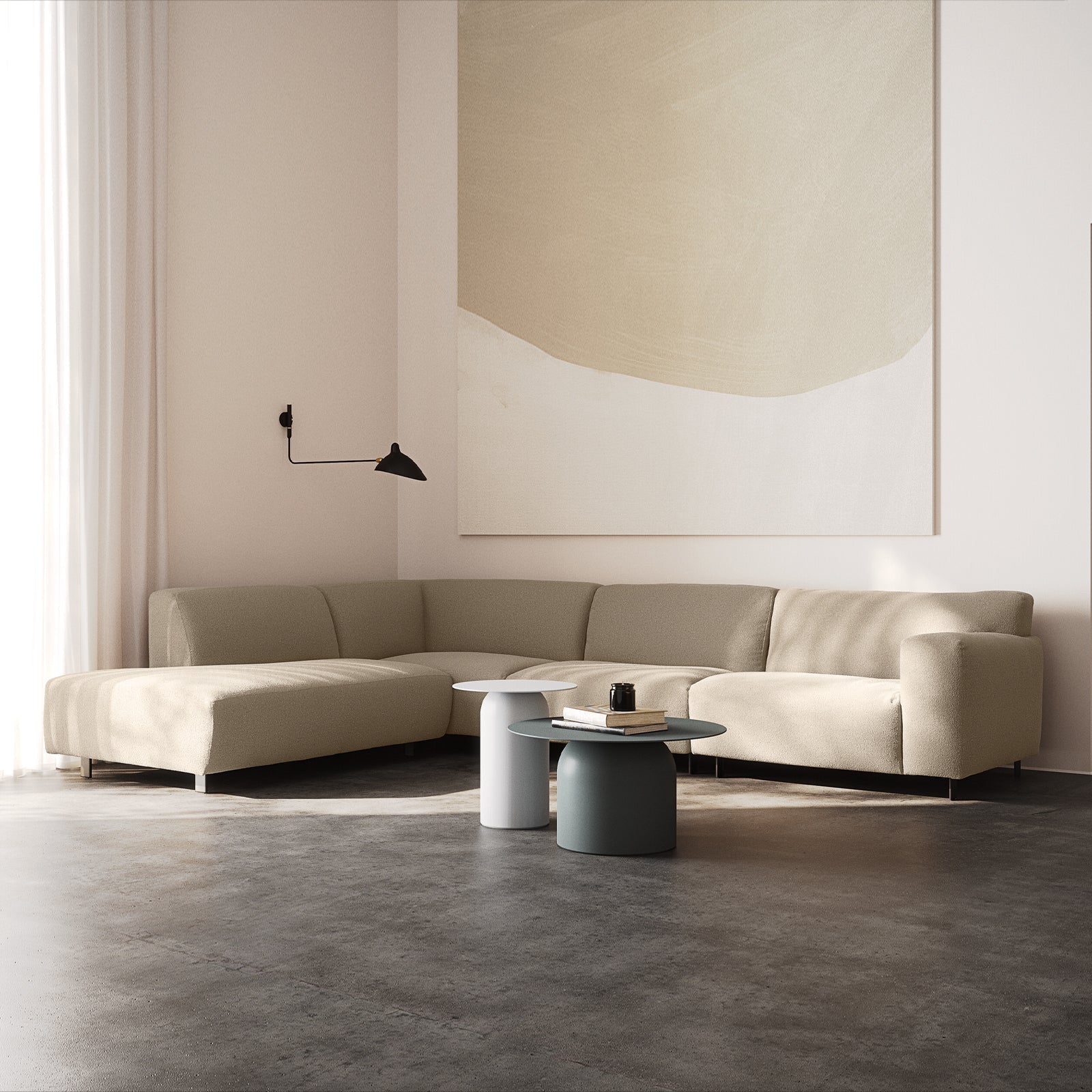 ЪГЛОВ ДИВАН FURNINOVA VESTA