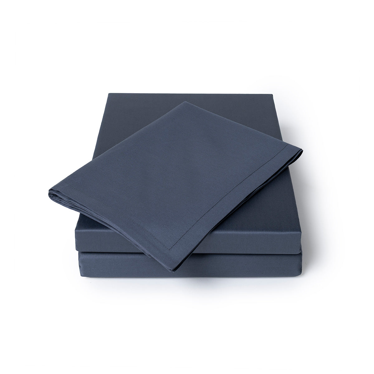 ДОЛЕН ЧАРШАФ WHITE BOUTIQUE САТЕН ANTHRACITE