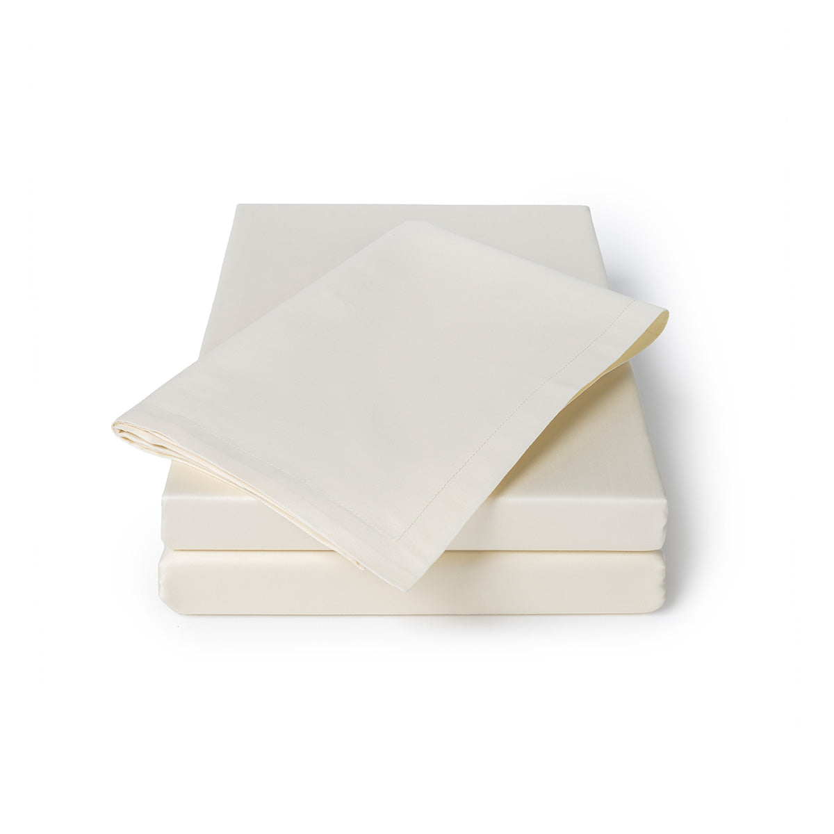 ДОЛЕН ЧАРШАФ WHITE BOUTIQUE САТЕН ANTIQUE WHITE