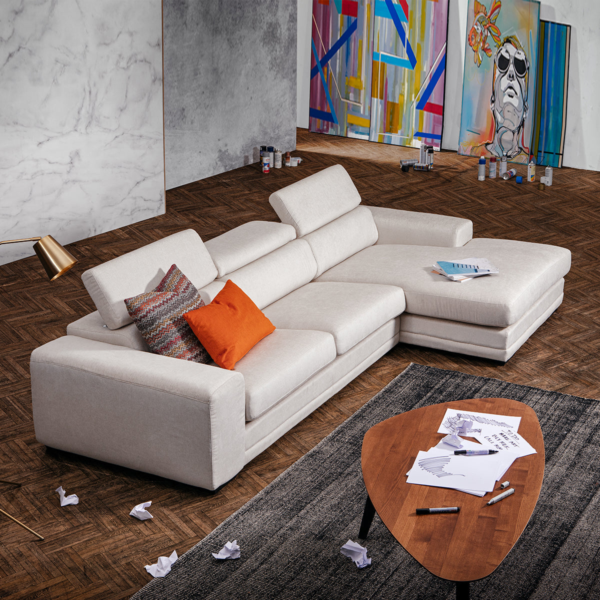 ЪГЛОВ ДИВАН FURNINOVA FERRARI