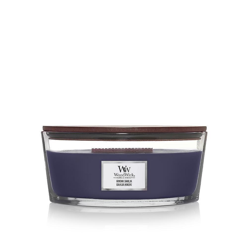 СВЕЩ WOOD WICK HINOKI DAHLIA ЕЛИПСА