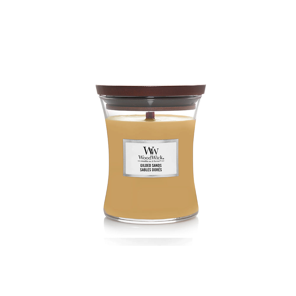 СВЕЩ WOOD WICK GILDED SANDS