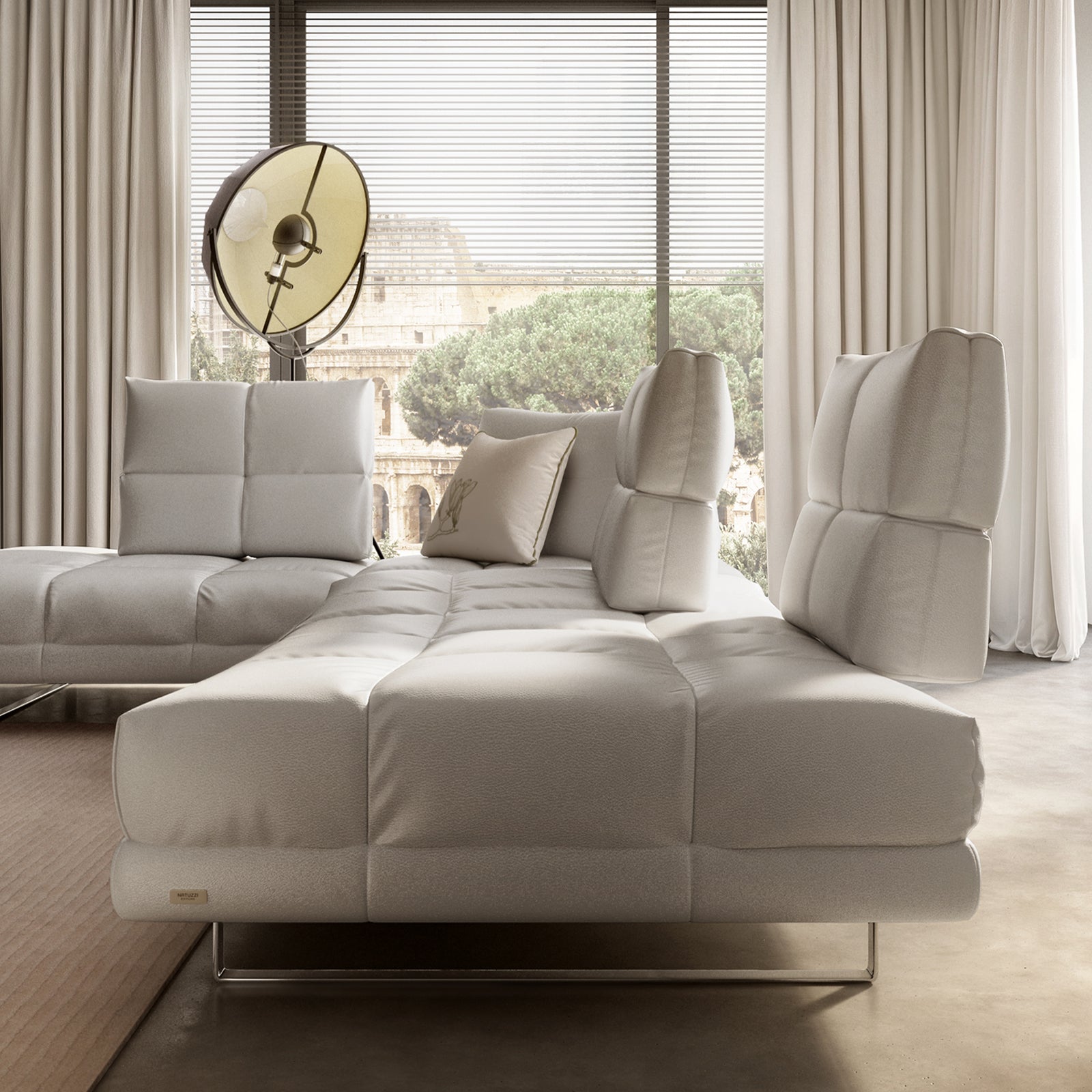 ЪГЛОВ ДИВАН NATUZZI EDITIONS ROMA
