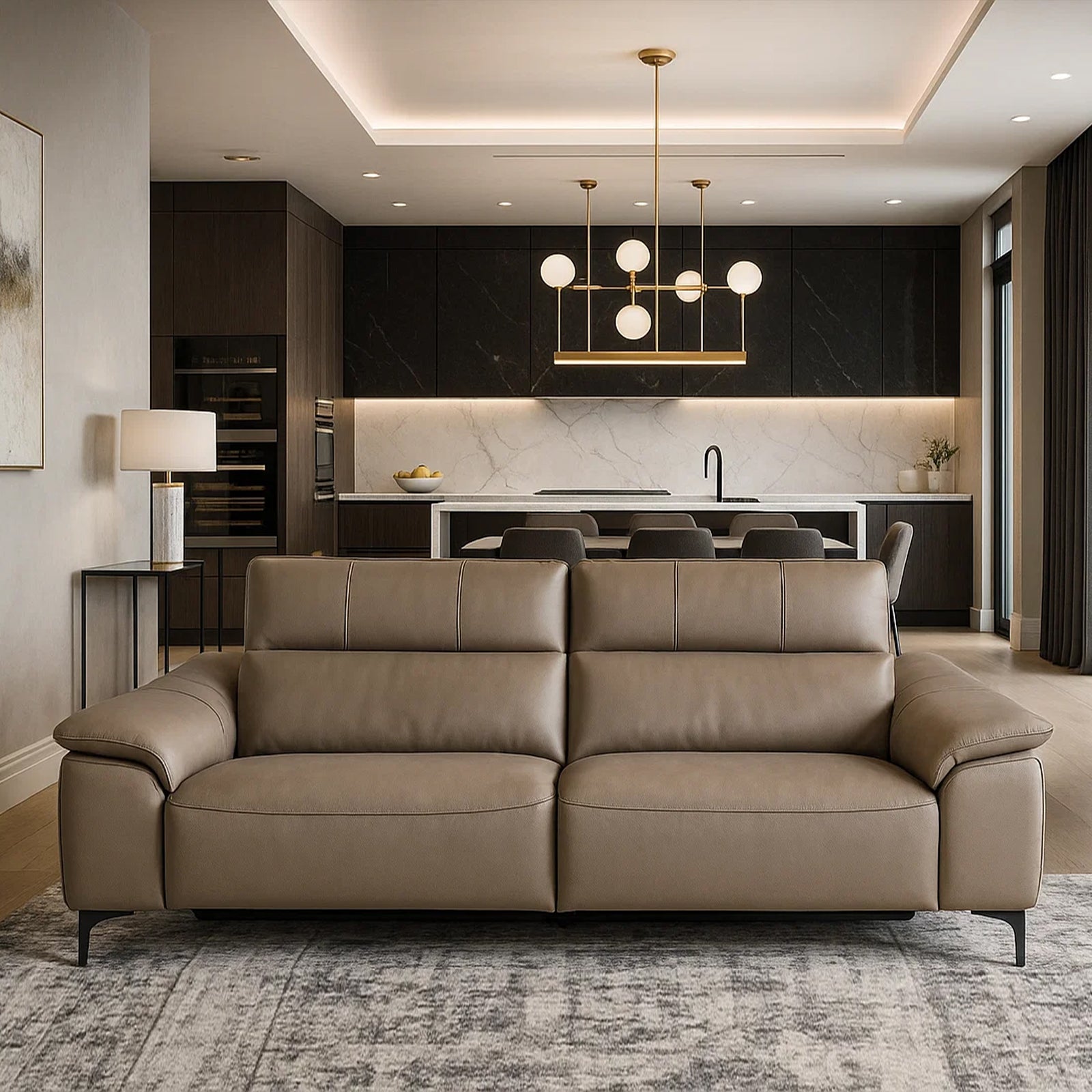 КОЖЕН ДИВАН NICOLETTI HOME COLUMBUS