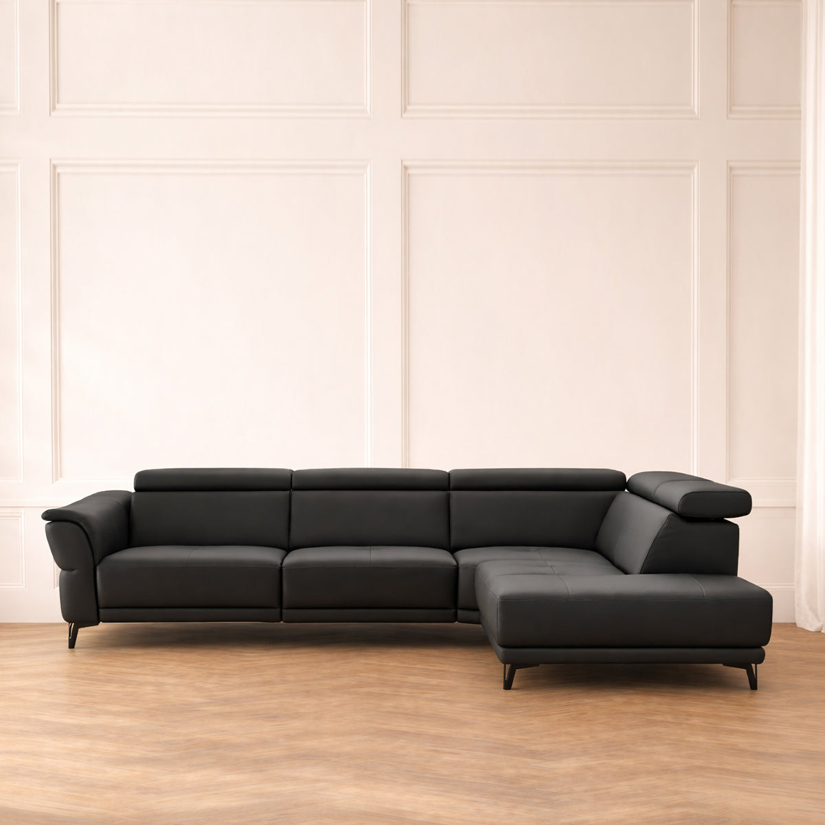 ЪГЛОВ ДИВАН NICOLETTI CHARLESTON КОЖА