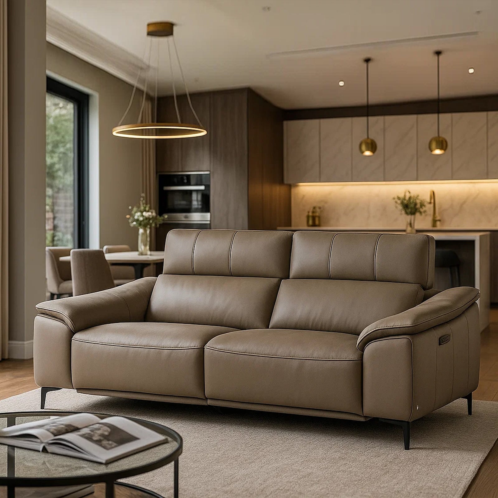 КОЖЕН ДИВАН NICOLETTI HOME COLUMBUS