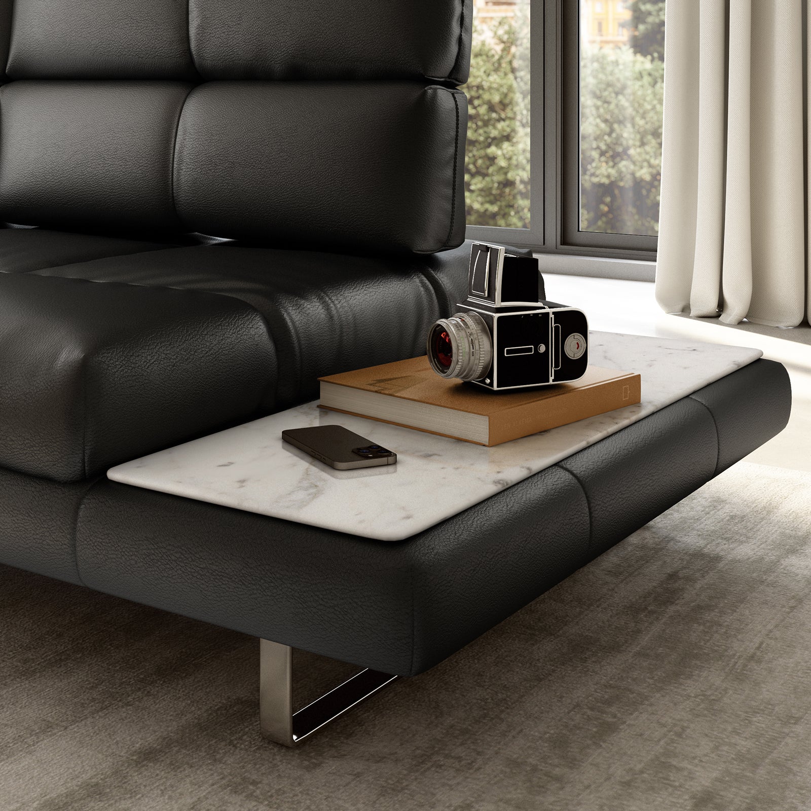 КОЖЕН ДИВАН NATUZZI EDITIONS ROMA