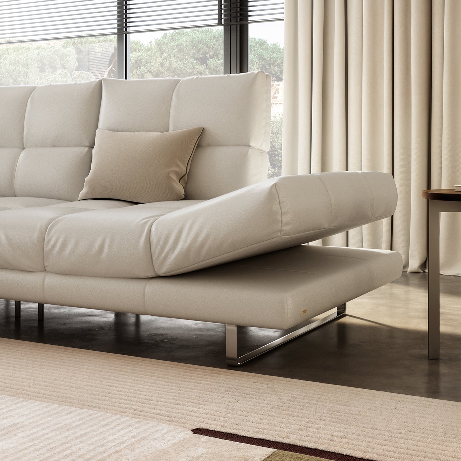 КОЖЕН ДИВАН NATUZZI EDITIONS ROMA