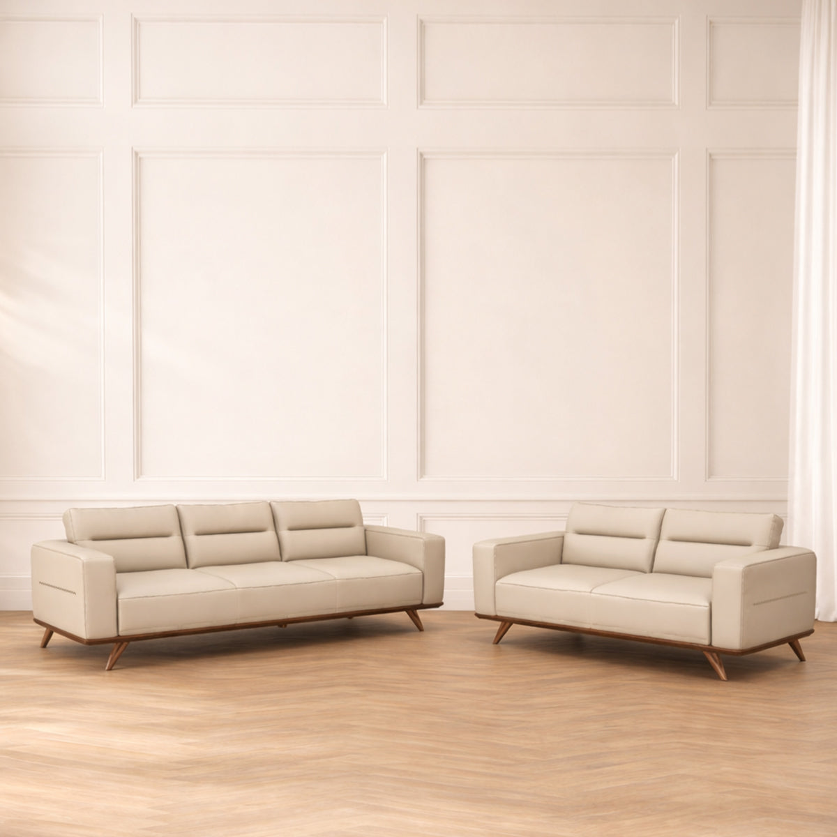 ДВУМЕСТЕН И ТРИМЕСТЕН ДИВАН NATUZZI EDITIONS ADRENALINA КОЖА