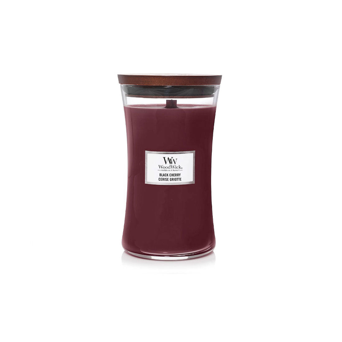 СВЕЩ WOOD WICK BLACK CHERRY