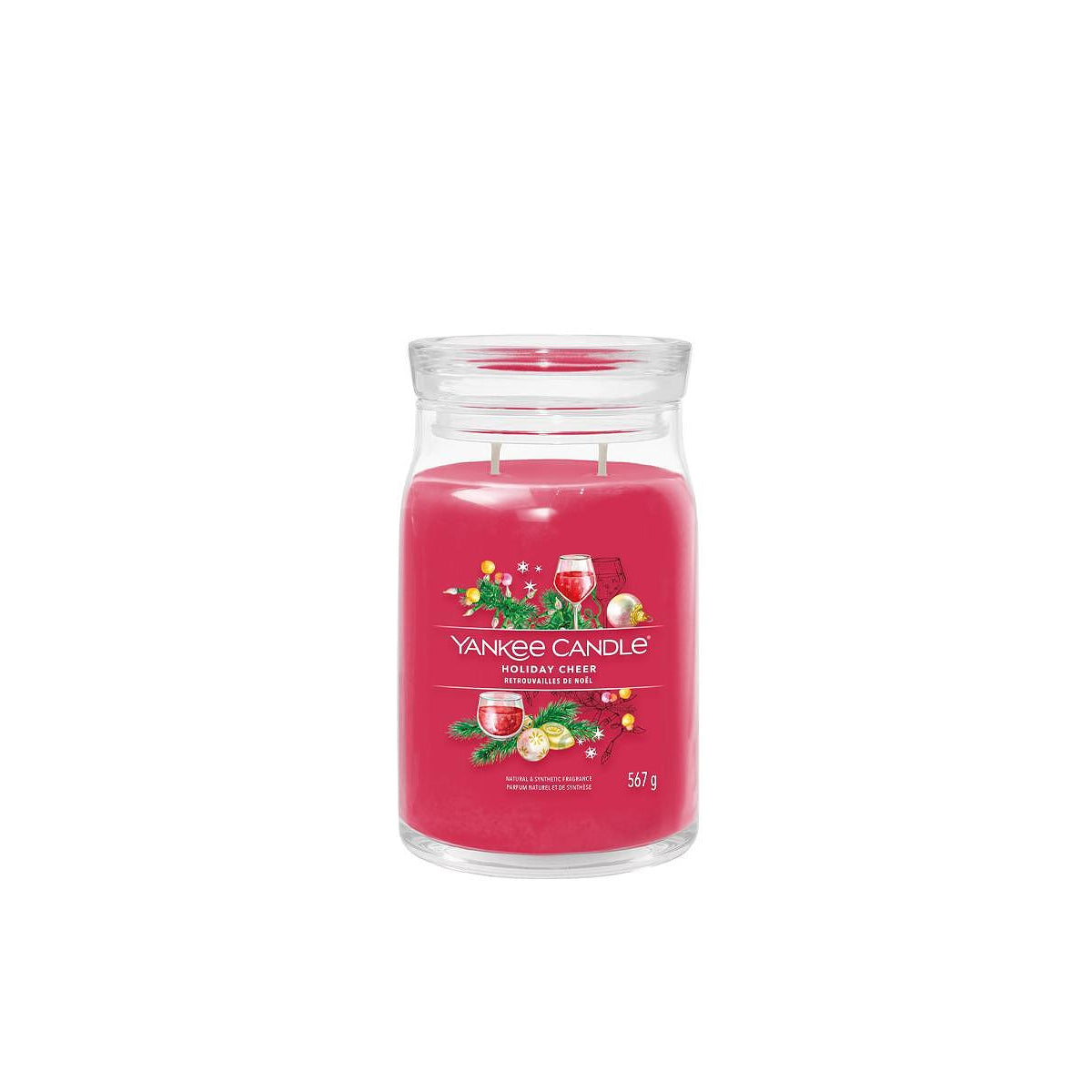 СВЕЩ YANKEE CANDLE SIGNATURE HOLIDAY CHEER