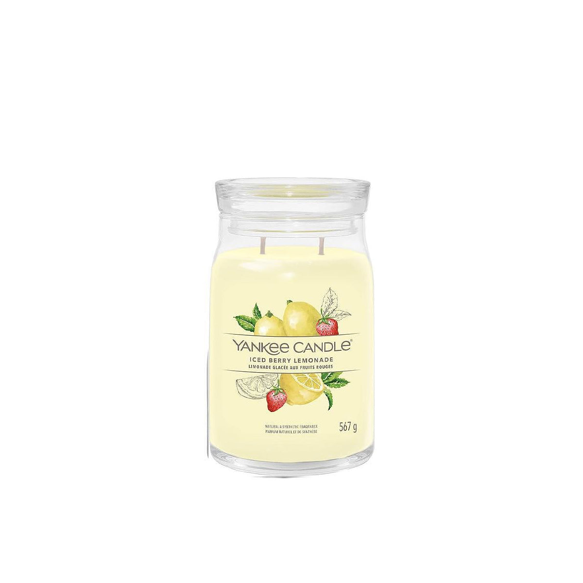 СВЕЩ YANKEE CANDLE SIGNATURE ICED BERRY LEMONADE