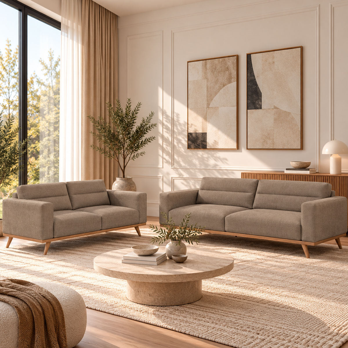 ДВУМЕСТЕН И ТРИМЕСТЕН ДИВАН NATUZZI EDITIONS ADRENALINA ТЕКСТИЛ ITACA 78019201