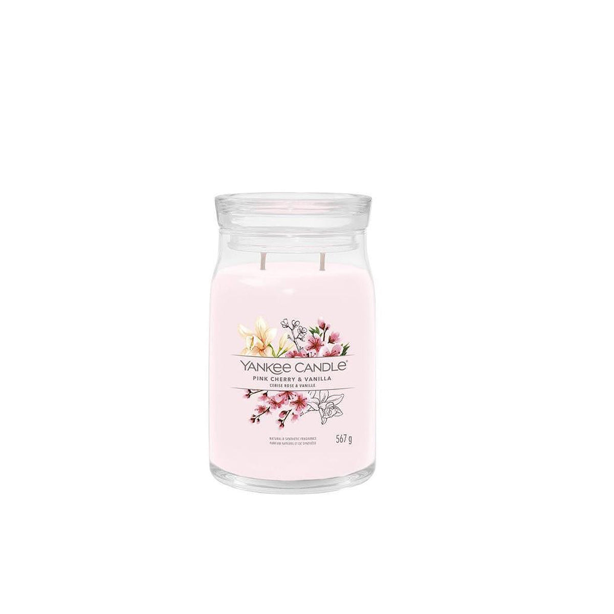 СВЕЩ YANKEE CANDLE SIGNATURE PINK CHERRY VANILLA
