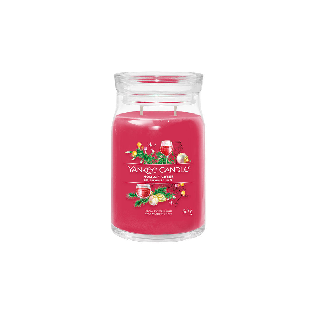 СВЕЩ YANKEE CANDLE SIGNATURE HOLIDAY CHEER