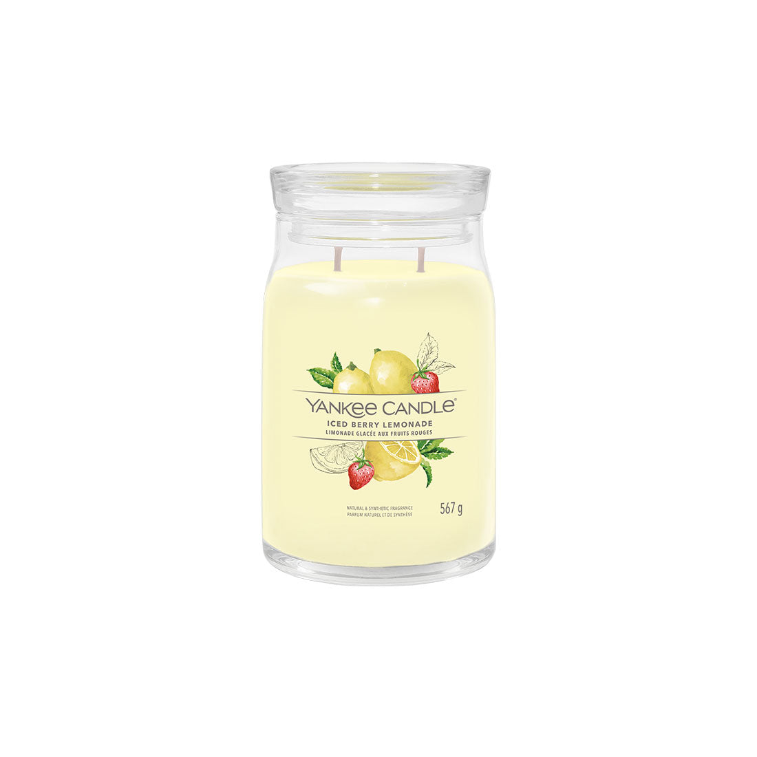 СВЕЩ YANKEE CANDLE SIGNATURE ICED BERRY LEMONADE