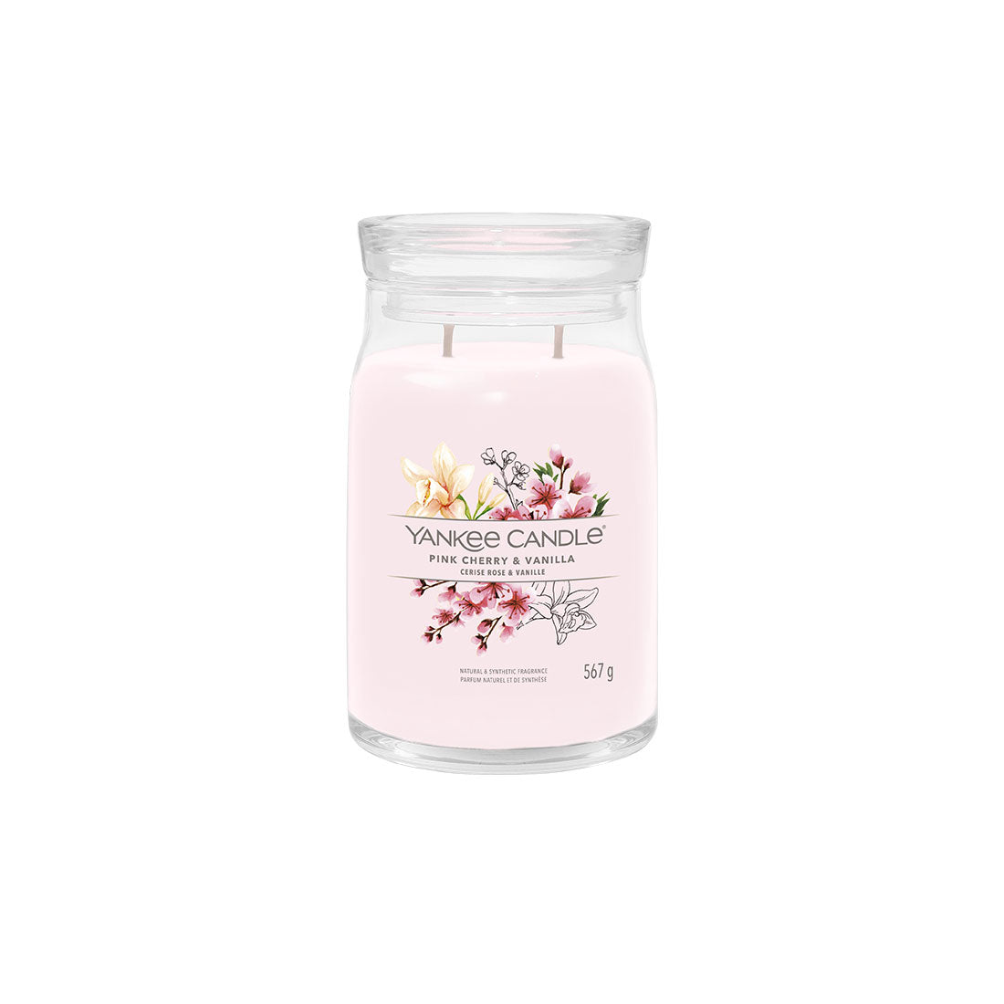 СВЕЩ YANKEE CANDLE SIGNATURE PINK CHERRY VANILLA