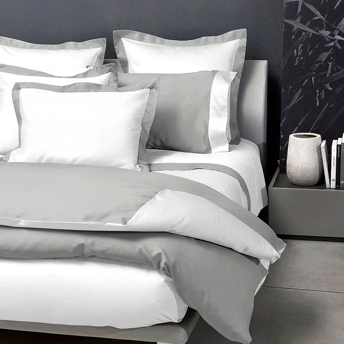 СПАЛЕН КОМПЛЕКТ SIGNORIA DOUBLE WHITE/SILVER