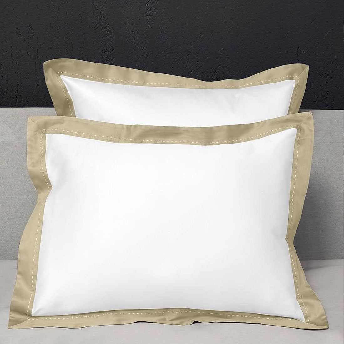 СПАЛЕН КОМПЛЕКТ SIGNORIA DOUBLE WHITE/TAUPE