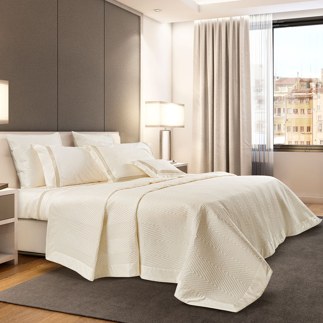 КУВЕРТЮРА SIGNORIA LETIZIA IVORY