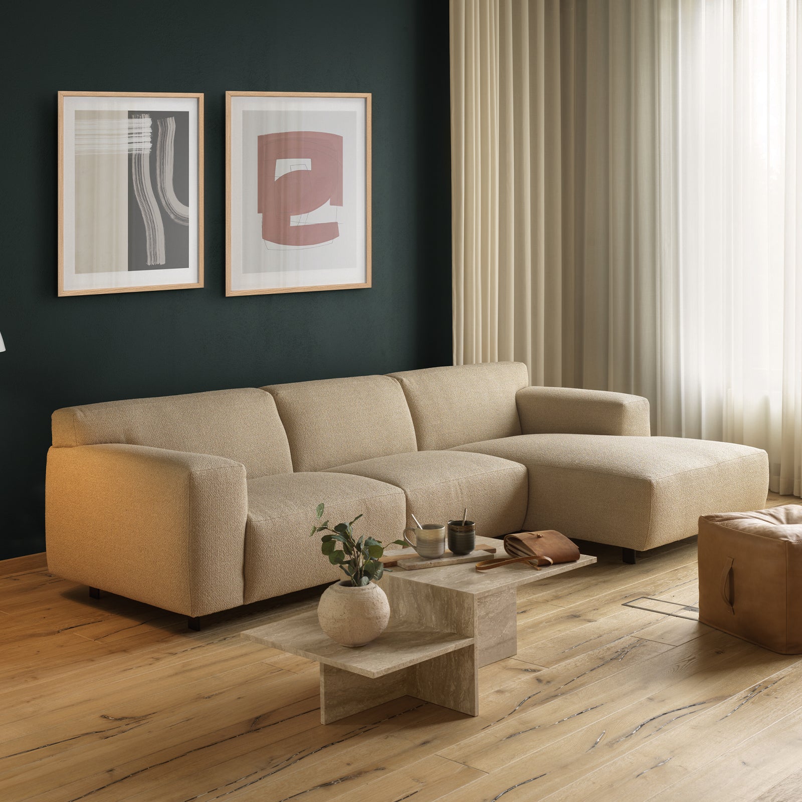 ЪГЛОВ ДИВАН FURNINOVA VESTA