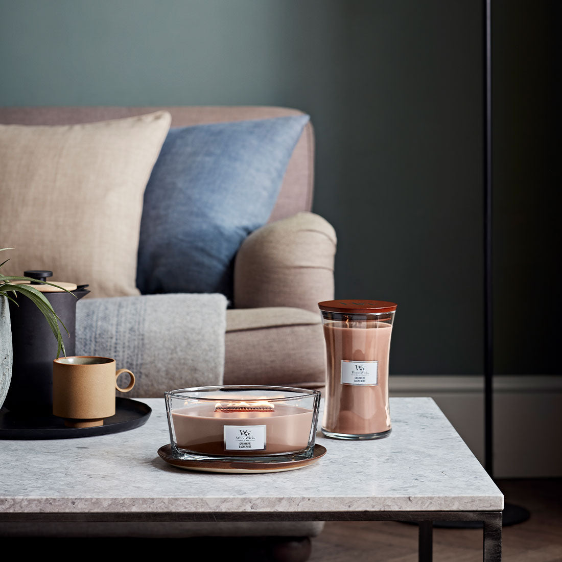 СВЕЩ WOOD WICK CASHMERE