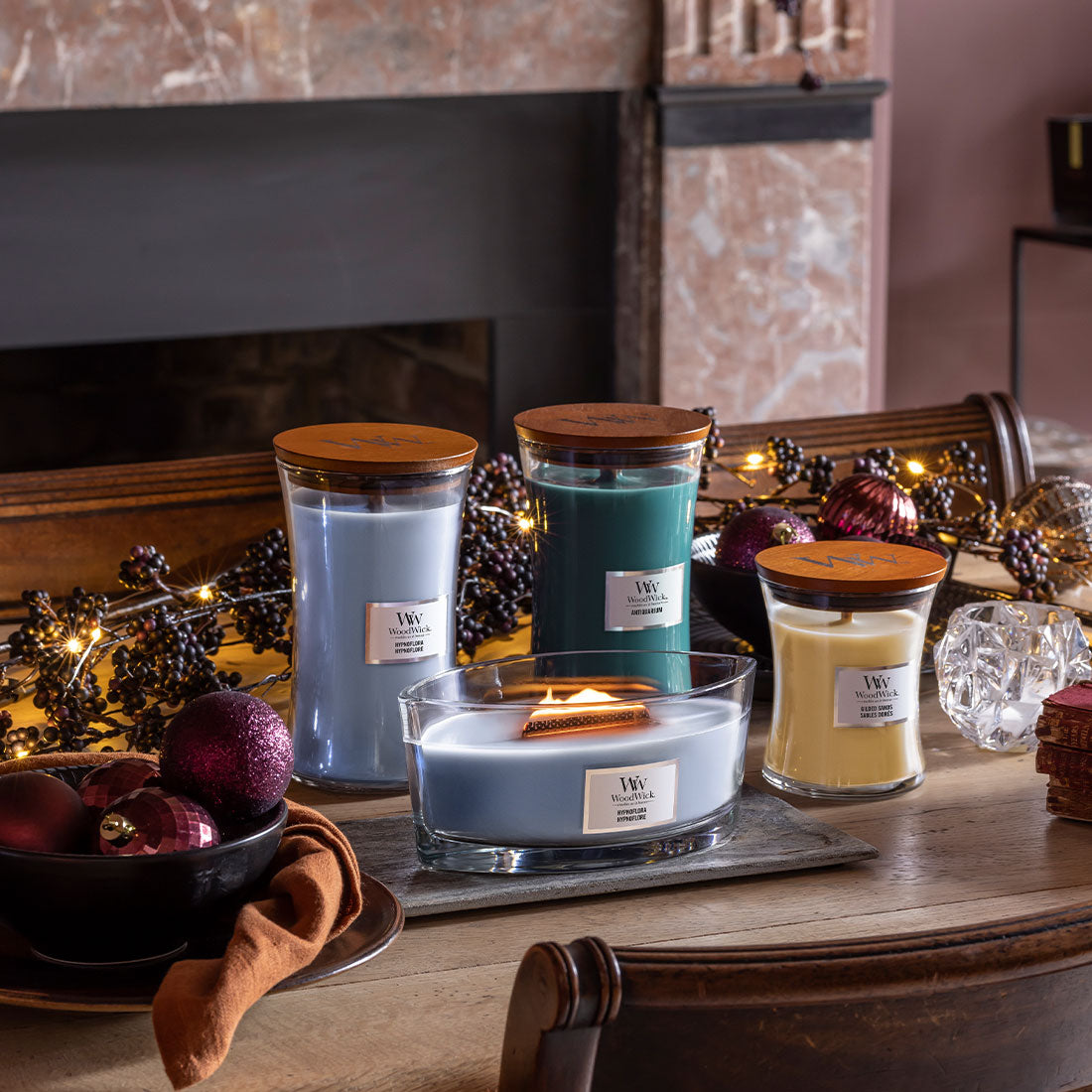 СВЕЩ WOOD WICK HYPNOFLORA