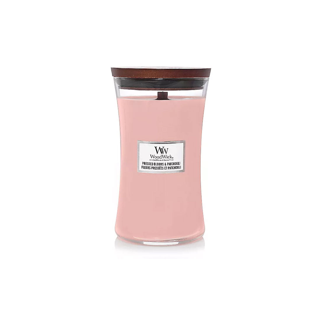 СВЕЩ WOOD WICK PRESSED BLOOMS&PATCHOULI