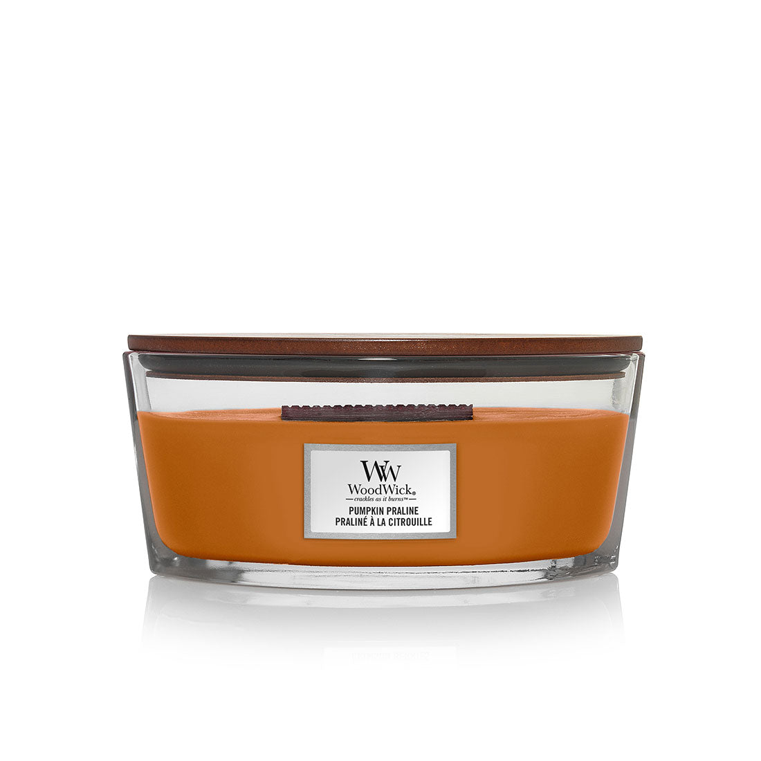 СВЕЩ WOOD WICK PUMPKIN PRALINE ЕЛИПСА